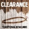 Clearance - Traditional Bow Limbs -Archery Equipment Store traditional bow limbs clearance